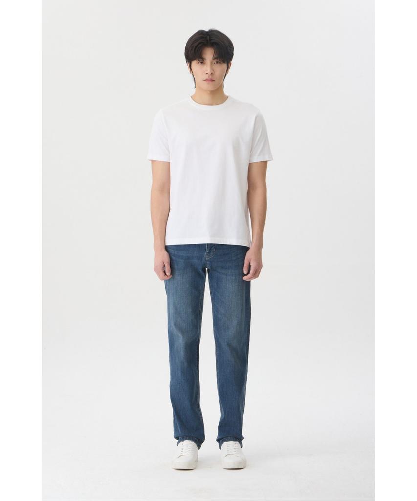 Brenwood [2Pack] Solid Round Neck T-Shirt White Bitax26100Whx