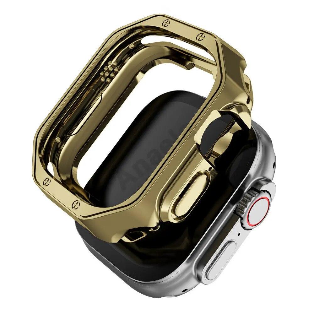 Cover For Apple Watch Ultra 49mm Soft TPU Protector Bumper Case iWatch Series 9 8 7 SE 6 5 4 40mm 41mm 45mm 44mm Watchcase