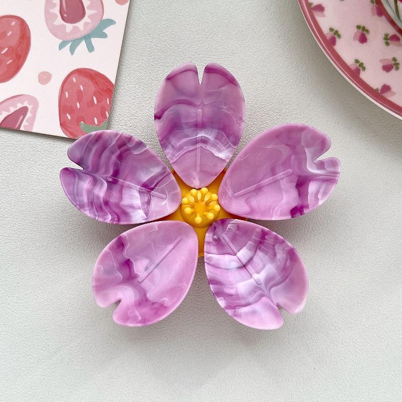 

1 Set Magnetic Refrigerator Household Snack Single/Double Layer Fixed Tongs 5/10 Petals Food Creative Lotus Sealing Clip A5