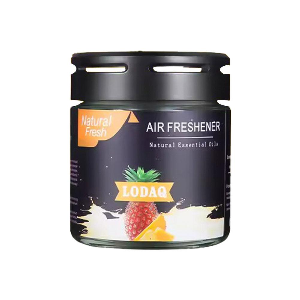 Car Solid Aromatherapy Cream Natural Plant Auto Interior Deodorizing Fragrance Paste Lemon Glass Jar Long-lasting Air Freshener