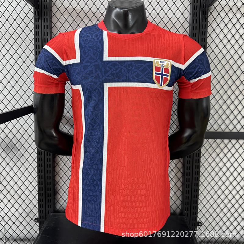 Norway 2026 Home Jersey: Haaland & Ødegaard Player Edition XL