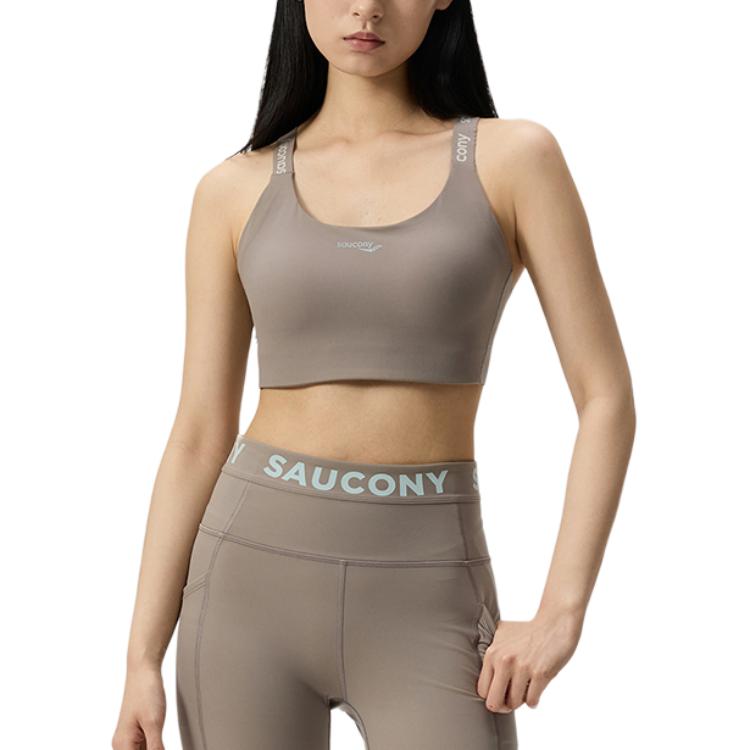

Saucony Running Training Slim Fit Fashionable Comfortable Sports Bra Women underwear SA1269BA41T-CO097 XL