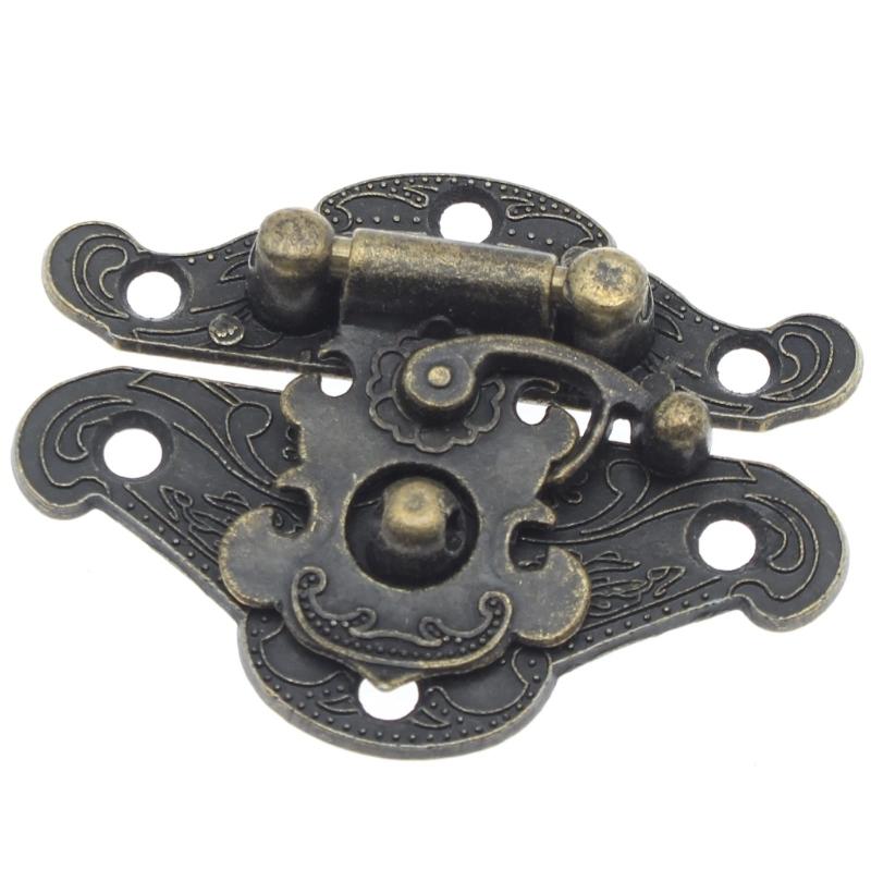 Stabilní panty ve tvaru motýla, vintage zámek, západky pro domácí zabezpečení