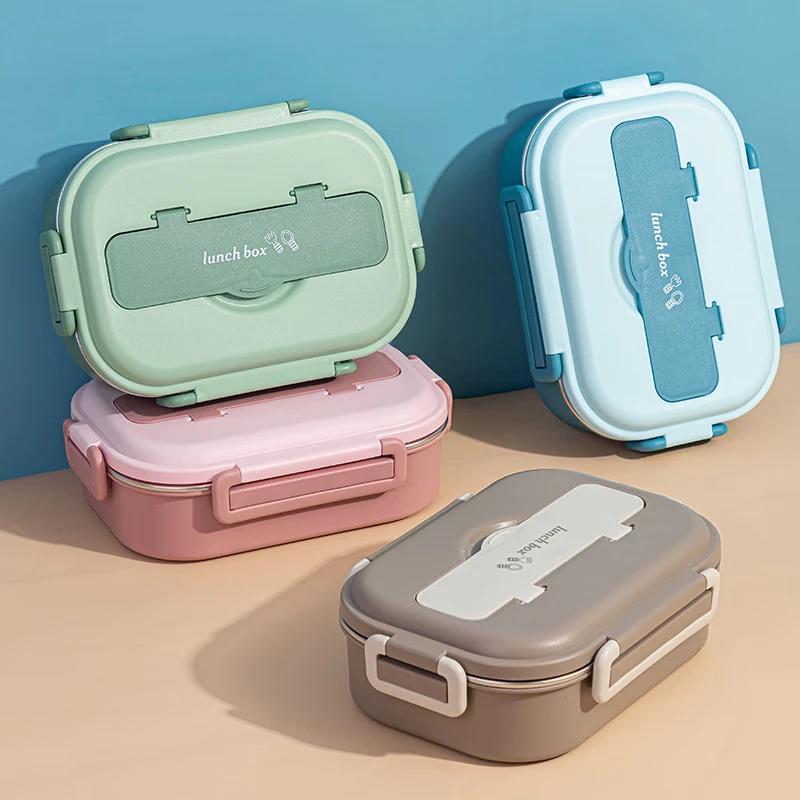 304 Stainless Steel 5-Compartment Lunch Box Set