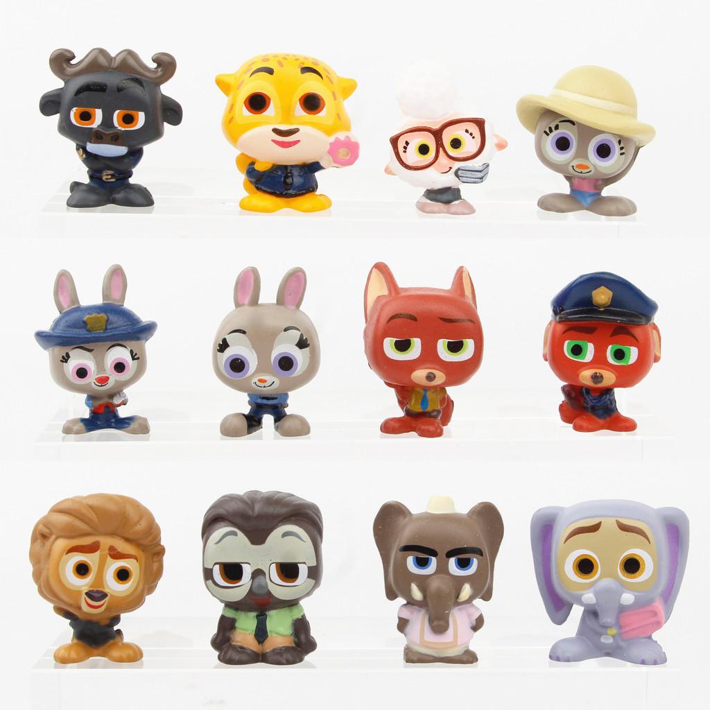 Figure Action Zootropolis Cartoon Model Toy Decoration Doll Kid Ornament Gift