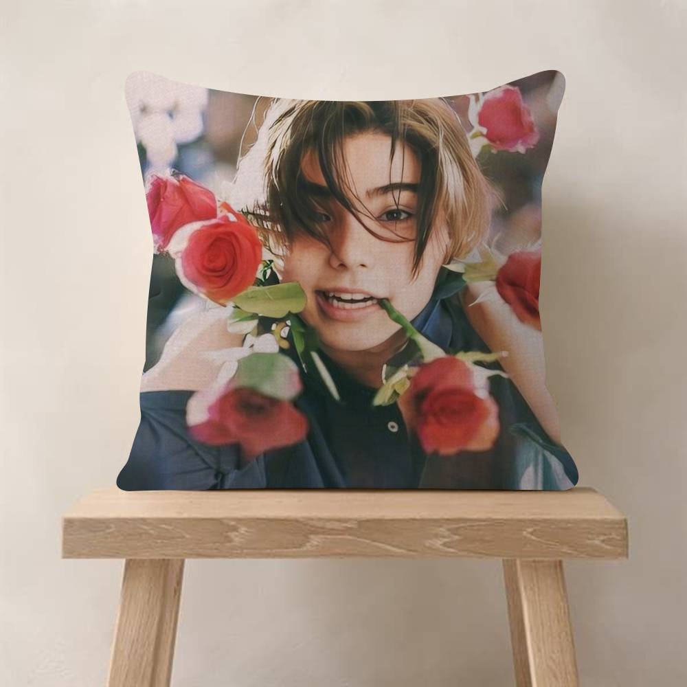 Actor N-Nijiro Murakami Cushion Cover Car Throw Pillow Case For Sofa Car Christmas Gift