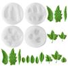 Leaf Silicone Molds Temperature Resistant Silicone Fondant Mould for Crafting Candle Soap Chocolate Cake Baking Tool