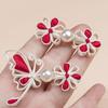 Satins Fabric Butterfly Knot Button Ideal For Wedding Dress And Clothing Embellishment