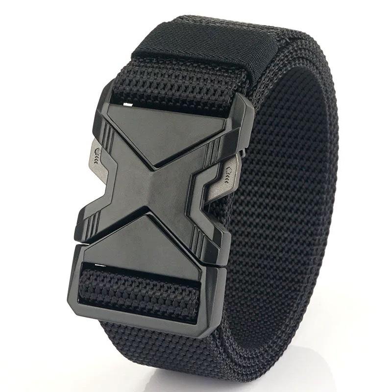 Men's Buckle Belt Braided Lightweight Breathable Daily Commuter Men's Belt