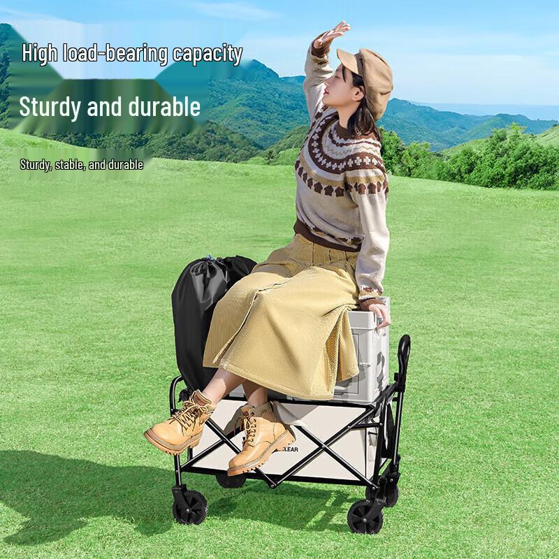 Series Clear Mini Outdoor Foldable Cart