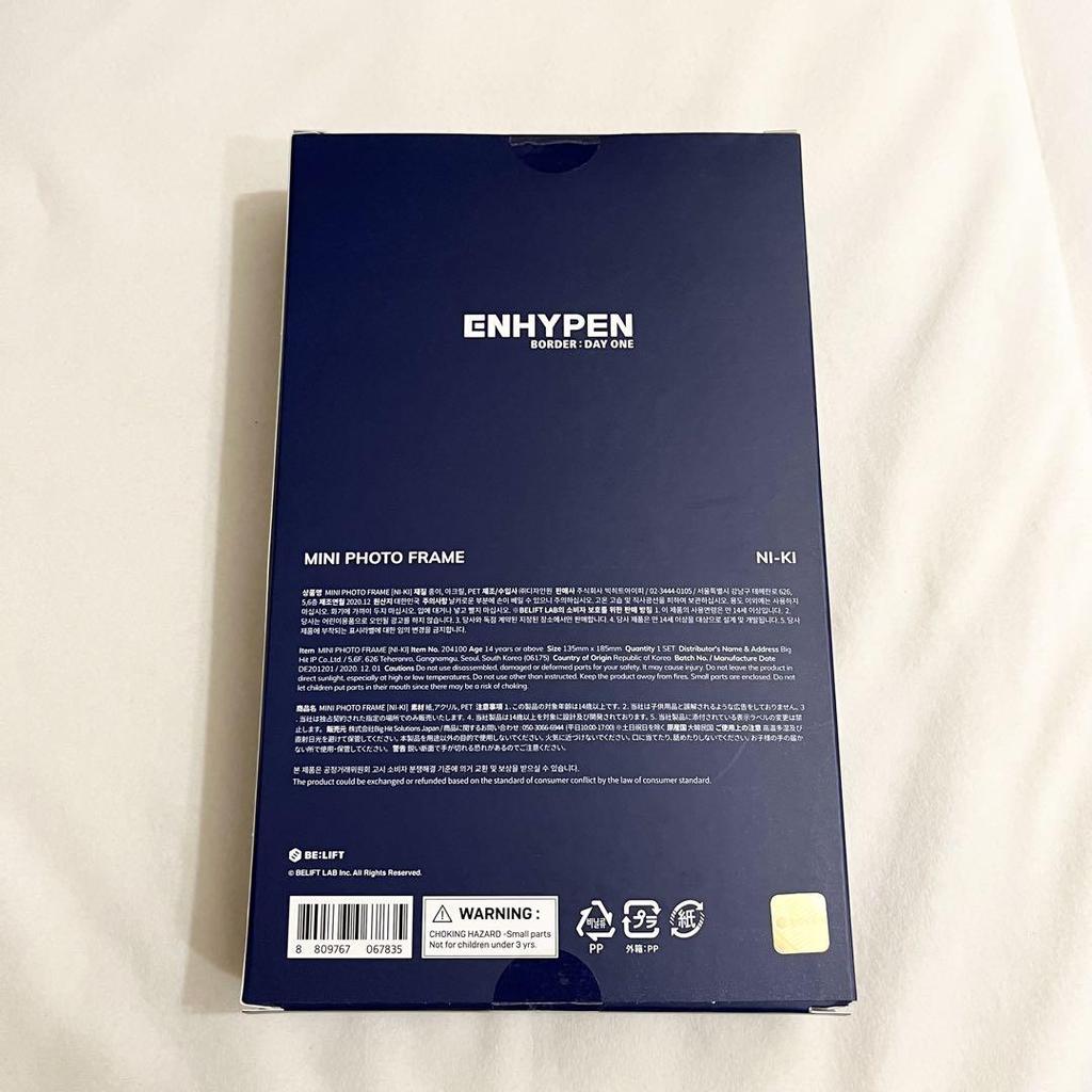 [USED] ENHYPEN NI-KI Mini Photo Frame DAY ONE
