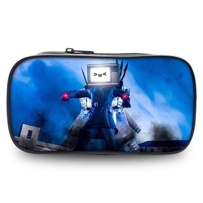 Titan Pencil Highquality Case With Unique Toilet Man Design Students For