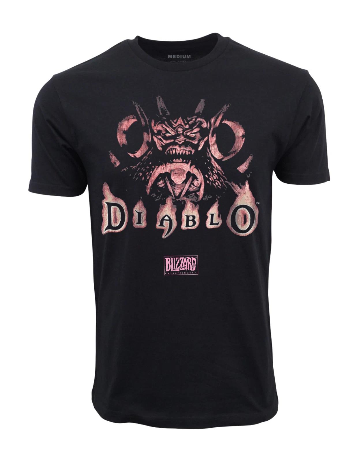

Unisex Adult Vintage Graphic DIABL0 BL1ZZARD ENT 1997 GRAPHIC T-SHI... M