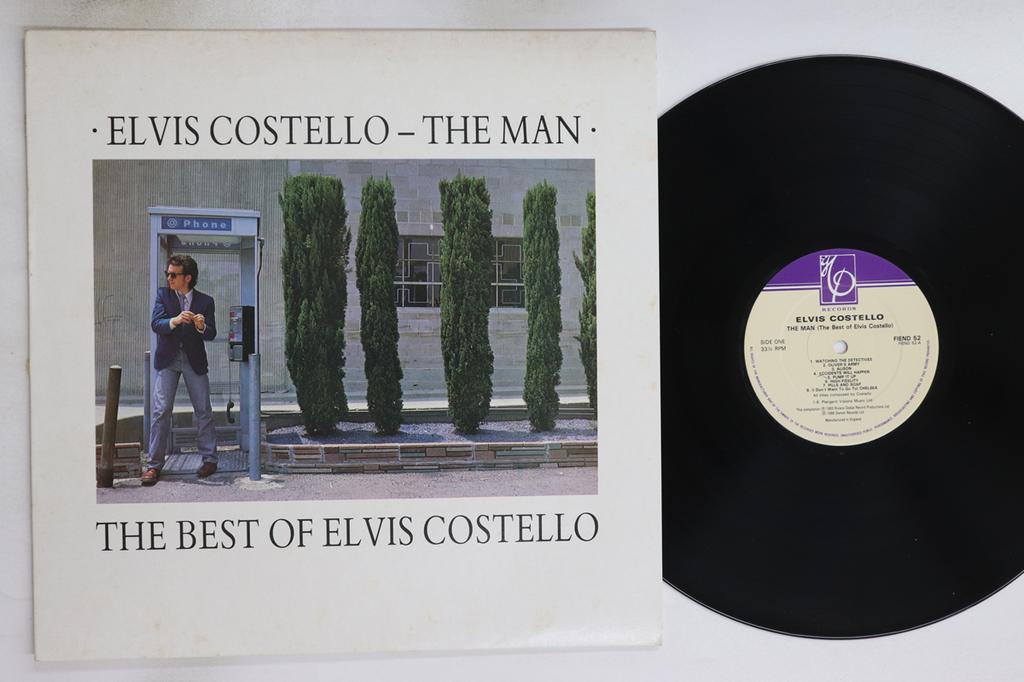 LP Record ELVIS COSTELLO - Man Best Of Elvis Costello FIEND52 DEMON 1986 UK Rock Used