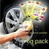 Eco-Friendly Car Wash Powder Concentrate with High Cleaning Power and Foaming Action, 1:1800 Ratio