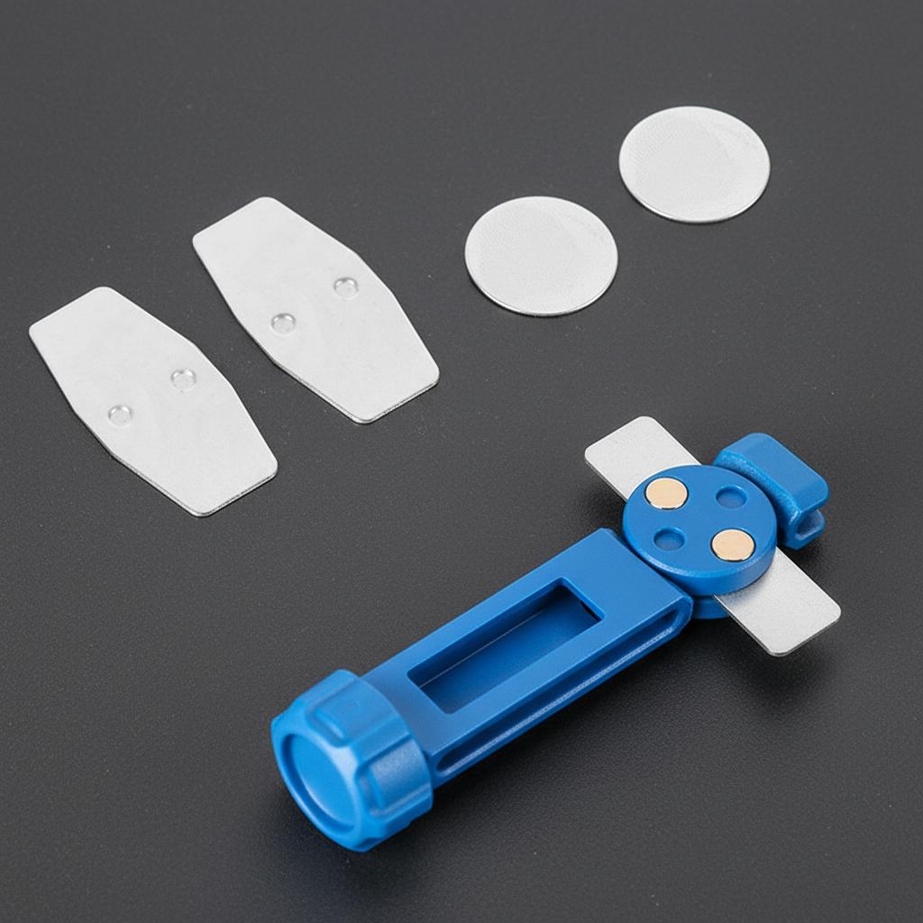 Bicycle Hydraulic Brake Piston Reset Tool Carbon Steel Non-Destructive Repair For Brake System Maintenance Blue