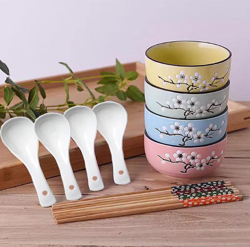 Blue and White Ceramic Tableware Gift Set
