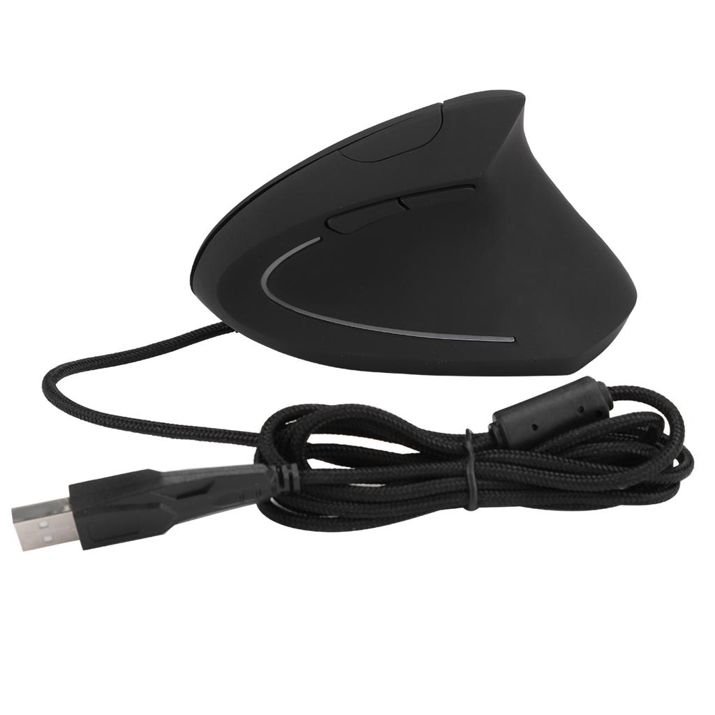 6D Ergonomic 800120020003200 DPI   Optical Vertical Gaming Mouse with LED