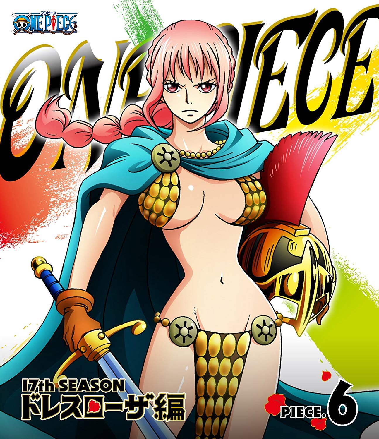 

ONE PIECE 17TH Season Dress Rosa Edition piece.6 [Blu-ray]