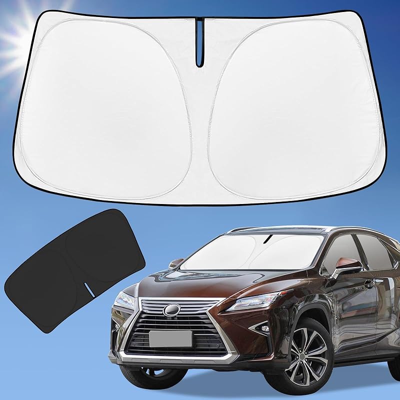 For Toyota Tacoma 2016- 2024 2025 2026 Sun Shade Sunshade Windshield Cover - 4 Layers Front Window Shade  Fit Tacoma 2Dr 4Dr Pickup Sun Visor 240T