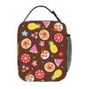 Back To School seasonAnpanman Snack Bag Round Cartoon Characters (6) Large Capacity Cool Classic Leakproof Lunch Bag