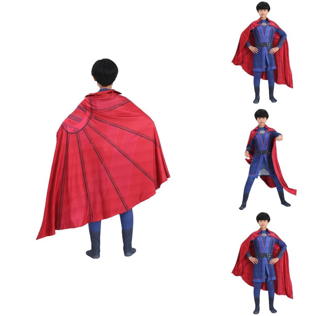 Çocuklar ve Yetişkinler İçin Doctor Strange Cosplay Kostümü