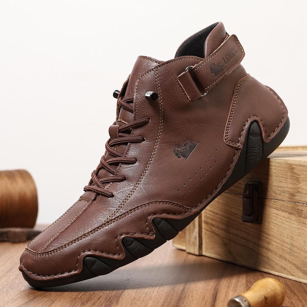 2023 Men's Octopus High-Top Martin Boots: Trendy Spring/Summer Casual Short Boots