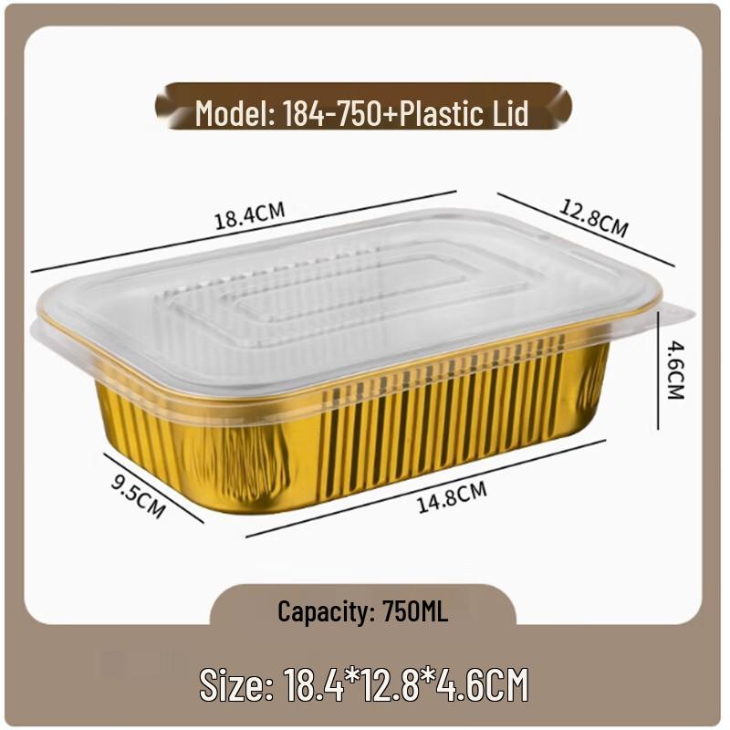 Disposable Aluminum Foil Takeout Containers