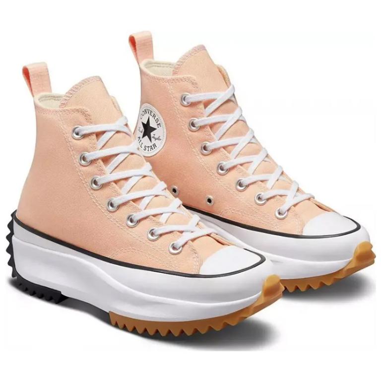 Converse Run Star Hike Comfortable Versatile High Top Lifestyle Casual Shoes Unisex Pink