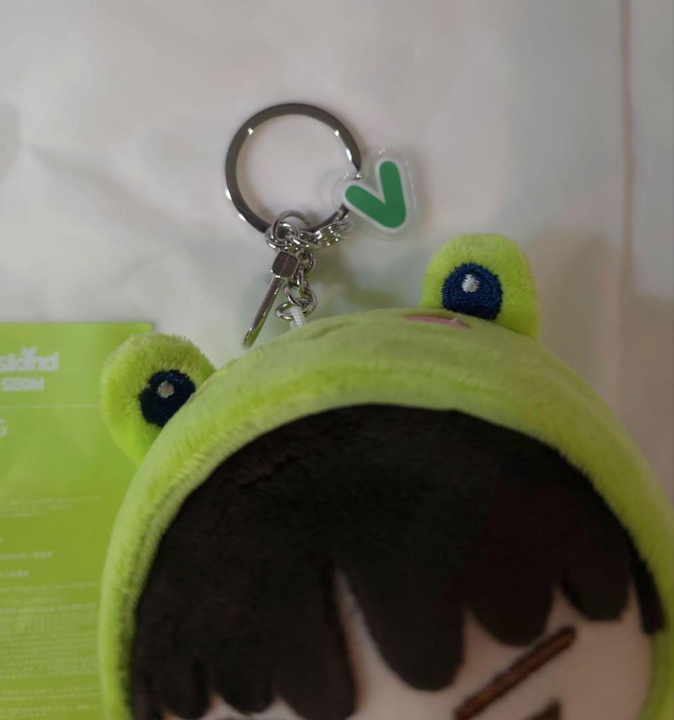 [USED] BTS FESTA 2025 Face Keyring V Taehyung Seom