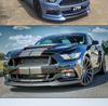 Suitable Carbon Fiber Front Lip Surround for 2015-2017 Ford Mustang Bumper