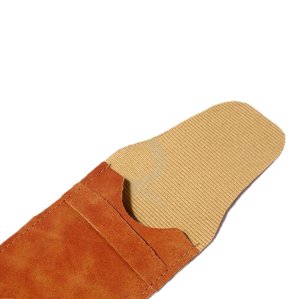 Covered Sunglasses Bag Velvet Lining Eyeglasses Holder PU Leather Glasses Bag  Jewelry Packing