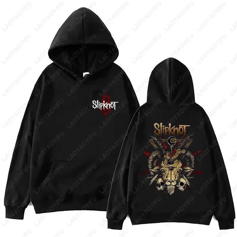 New Retro Casual Style Rock Band Men Hoodie Sweatshirts Casual Clothes Hoody Warmth Streetwear Pullovers Top