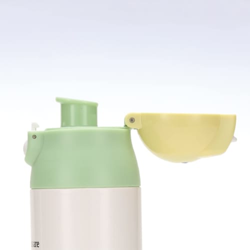Skater Insulated Stainless Steel Bottle for Milk Formula, Convenient Water Bottle for Making Milk, 500ml, Lightweight Type, Easy To Carry, Disney Pooh