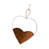 Decorative Plant Hanging Holder Heart Shape Hanging Planter Pot with Hook for Enhancing Indoor and Outdoor Decoration