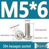 ISO7380 Stainless Steel Hex Drive Dome Head Screws - M2 to M16
