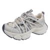 Strap Platform Dad Shoes Women's Spring and Summer New Breathable Mesh Round Head Lace-up Casual Sports Shoes