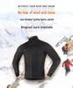 Windproof Warm Fleece Cycling Jersey - Autumn/Winter Outdoor Sports Top