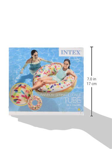INTEX Sprinkle Donut Tube Float 56263 [Official Japanese Product]