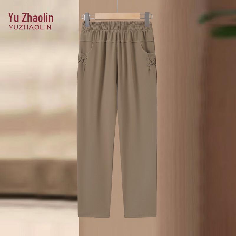 

YUZHAOLIN Women s Fleece-Lined Woolen Straight-Leg Pants XL