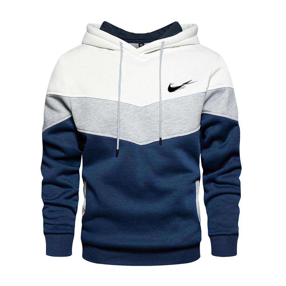 

Нова високоякісна бавовняна брендова чоловіча жіноча толстовка з капюшоном, осінь і зима, хіп-хоп, вуличний светр з капюшоном, парна толстовка L білий