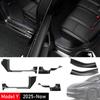 For Tesla Model 3 Y Juniper 2026 2026 Front Rear Door Sill Protector Threshold Strip Anti-kick Guard Panel Waterproof Pad Mats