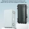Practical Industrial Waterproof Electrical Box With Lock And Wall Mounted Set Accessory for Outdoor Applications