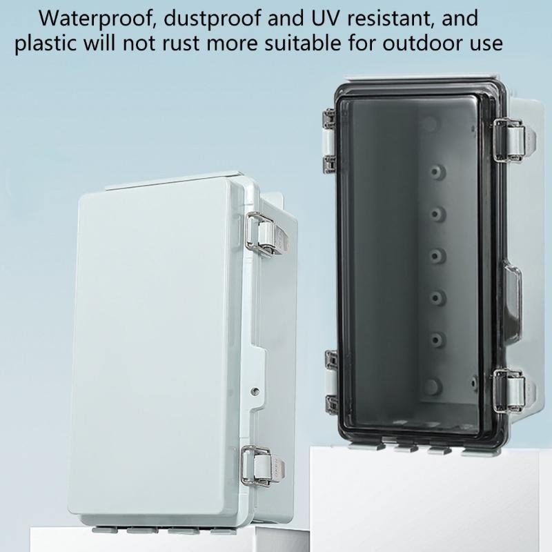 Practical Industrial Waterproof Electrical Box With Lock And Wall Mounted Set Accessory for Outdoor Applications