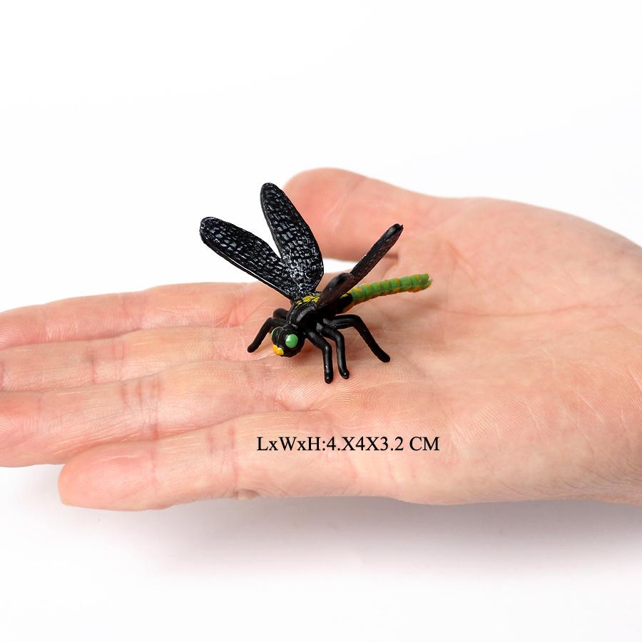 Insect Toy Miniature Insects Figures Animal Figurines Beetle Bee Spider Models Action Figure Plastic Animals Toys for Children