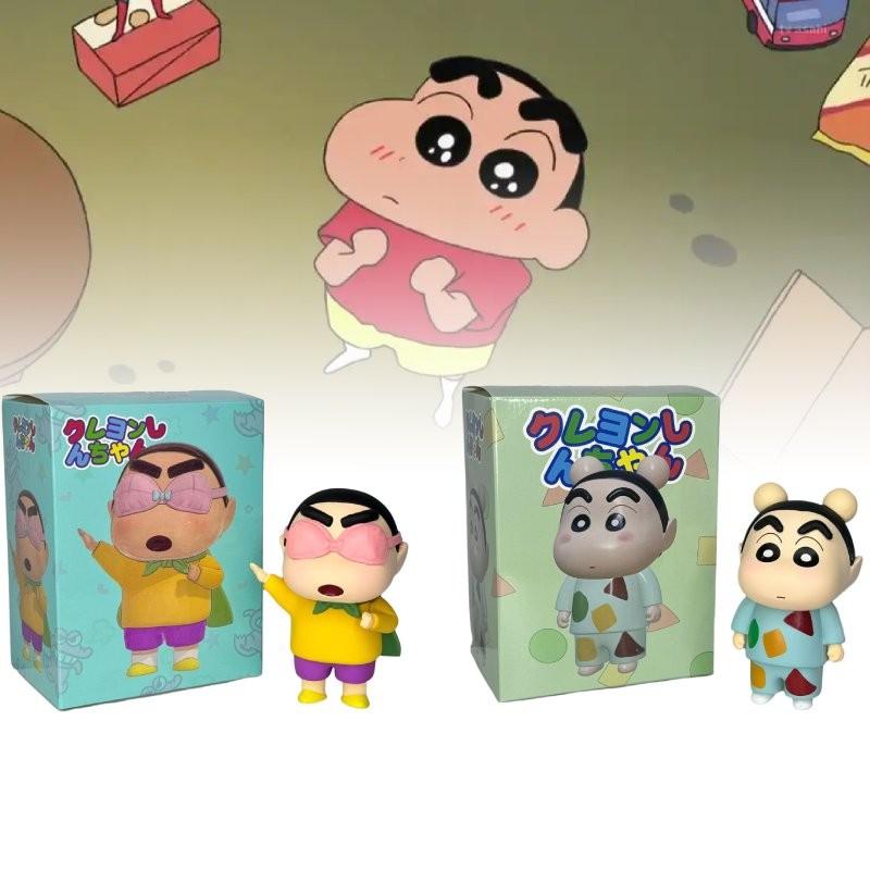 Chan Crayon Shin Cape Pajamas Costumes Pvc Toy Model Decoration Gift Christmas