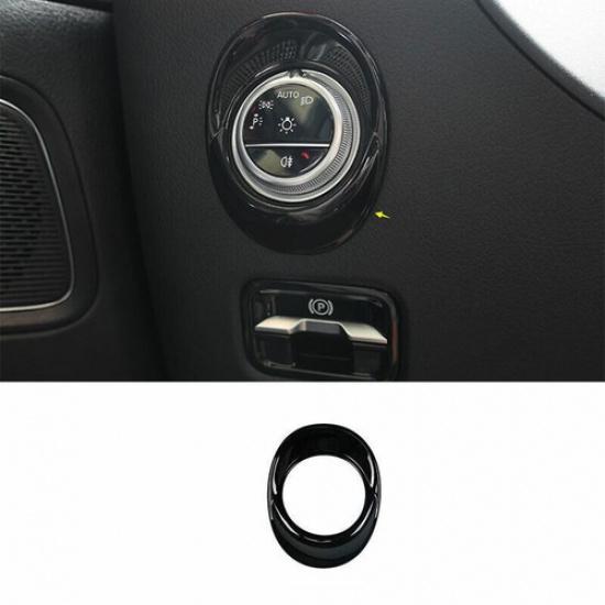 For Benz C-Class W206 - ABS Black Function Control Button Frame Trim 1X