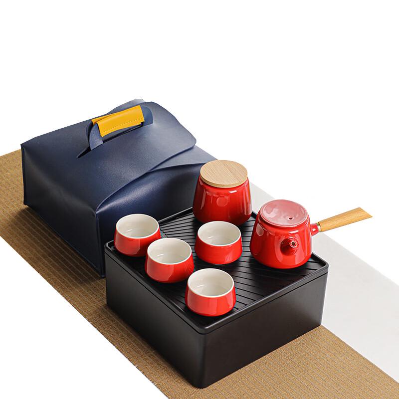 Zhentao Chinese Ceramic Dry Bubble Tea Set