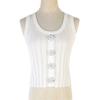 Ladylike French Style Sleeveless Knitted Vest