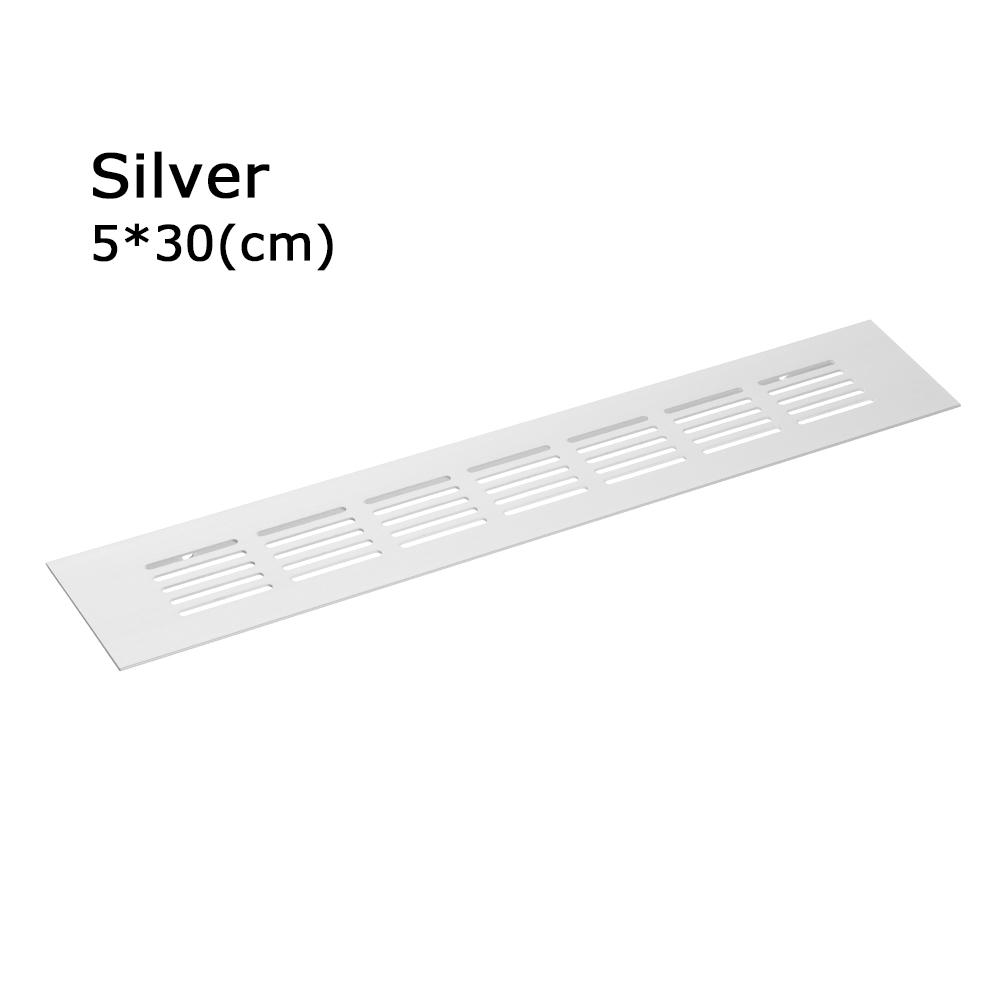 8 Sizes Aluminum Alloy Cabinet Air Vent Ventilator Grille Decor Cover Closet Shoe Wardrobe Mesh Hole Cover Hardware Daily Tools